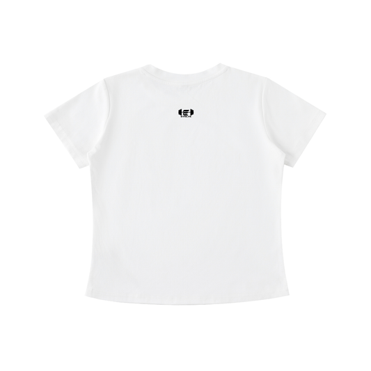 T-shirt essentiel femme Evolve White