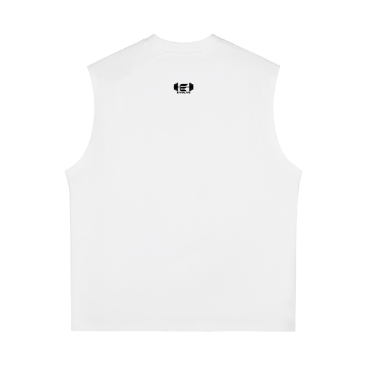 Débardeur de sport blanc Evolve Basic pour homme