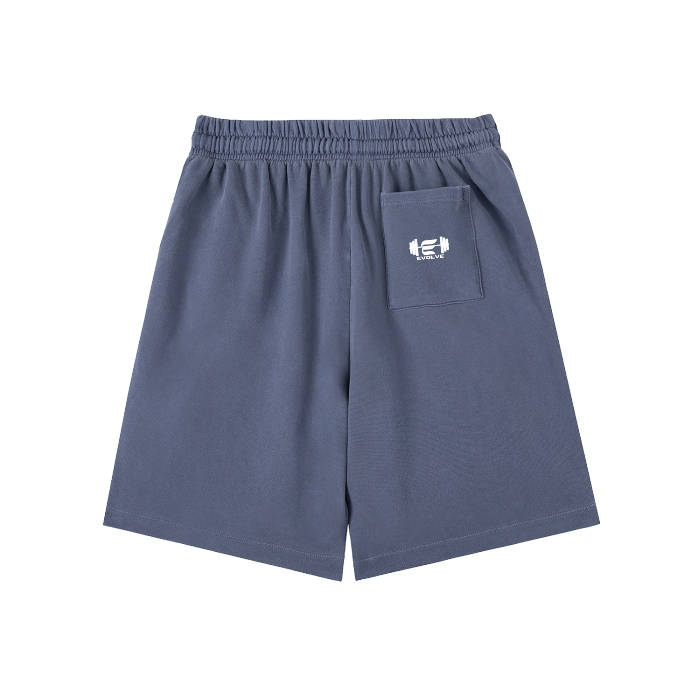 Evolve Essential Blue Cotton Shorts