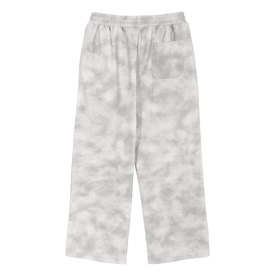 Evolve Grey Washed Fleece Sweatpants