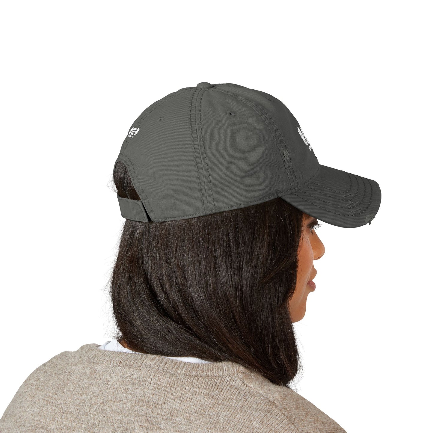 Evolve Distressed Embroidered Hat