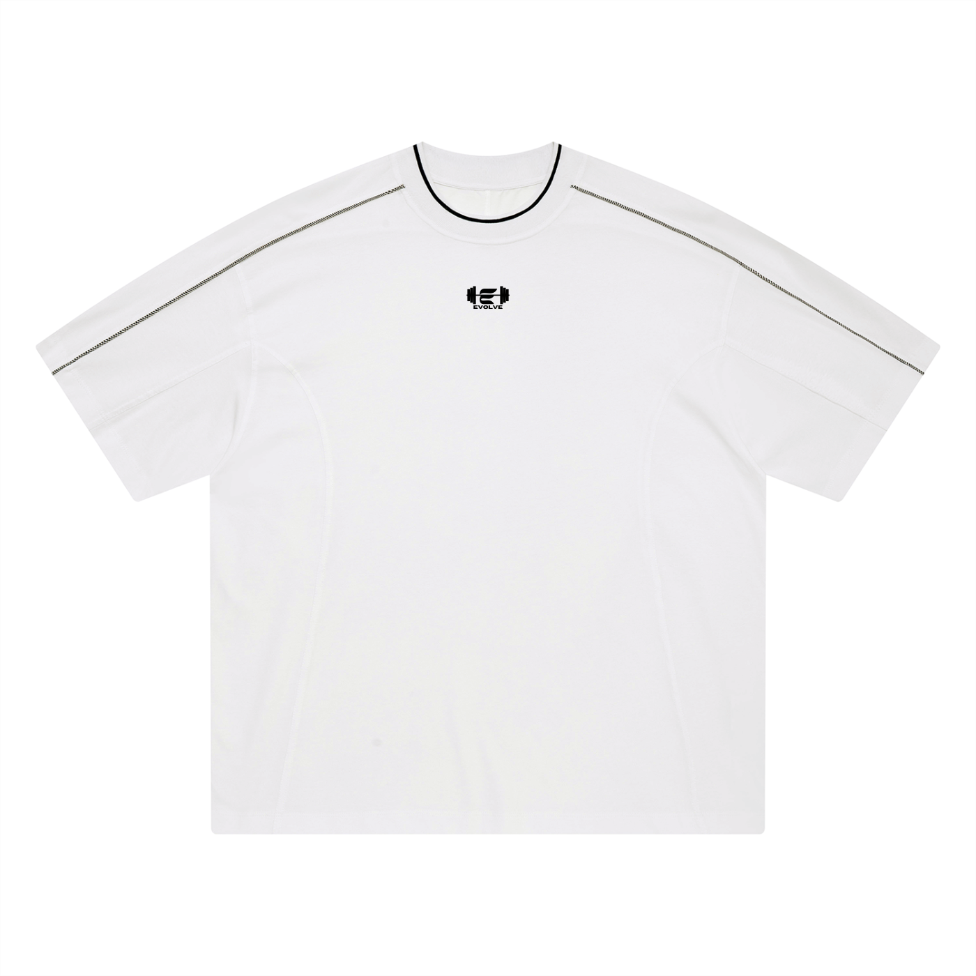 Oversized Contrast Basic Tee