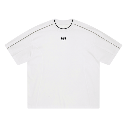 Oversized Contrast Basic Tee