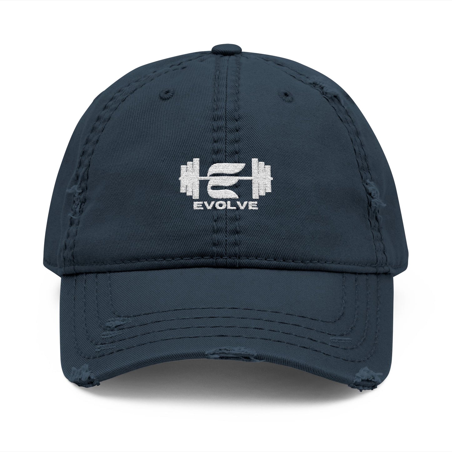 Evolve Distressed Embroidered Hat