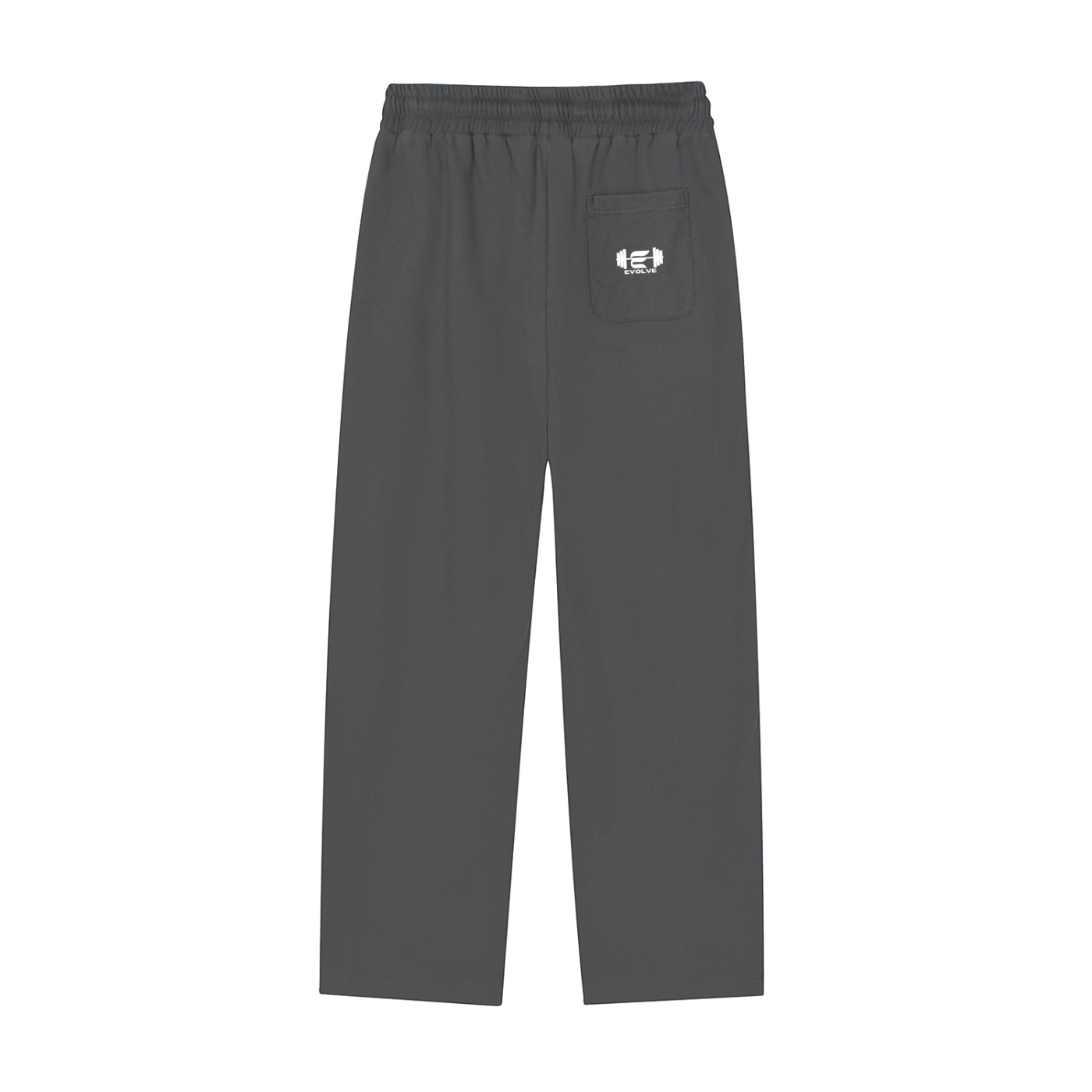 Reflective Striped Straight-Leg Sweats