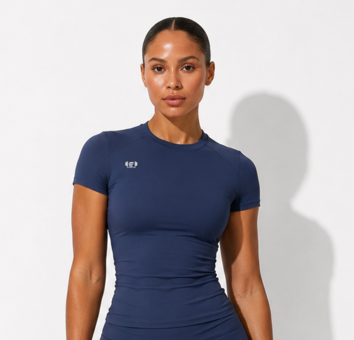 Evolve Women's Seamless Blue Top