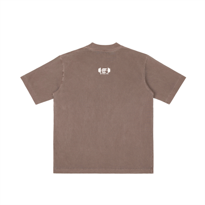 Evolve Daily Oversize Tee – White Lettered Edition