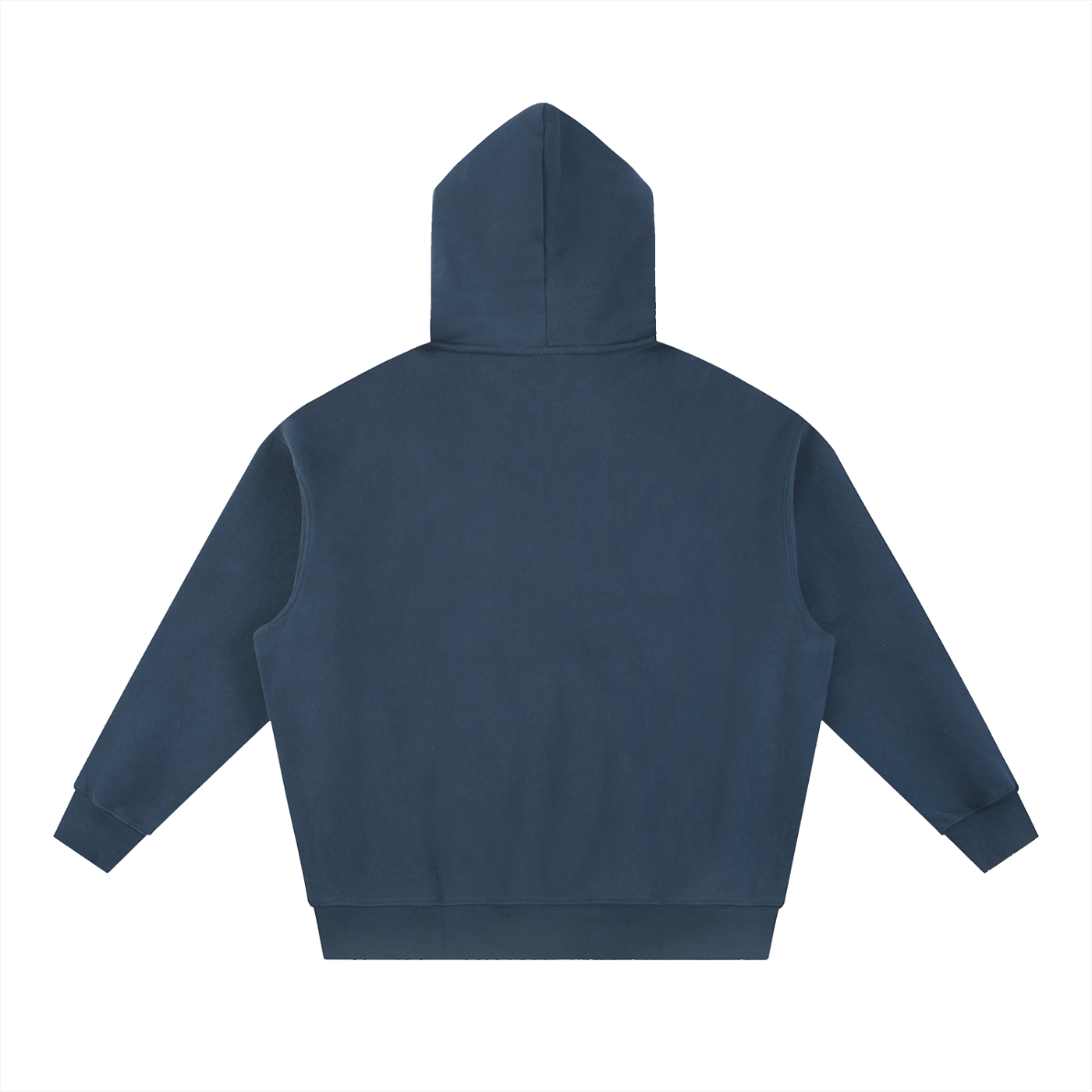 Evolve Essential Navy Blue Oversized Fleece Hoodie