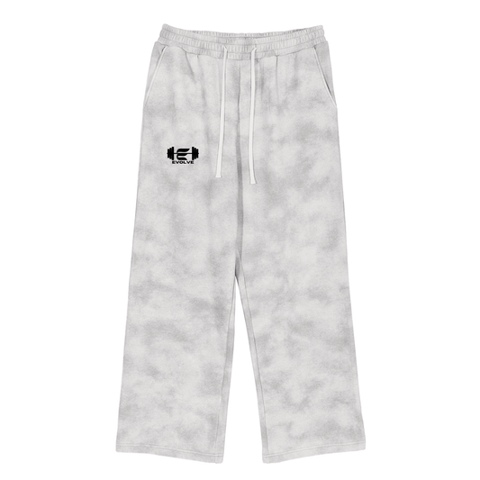 Evolve Grey Washed Fleece Sweatpants