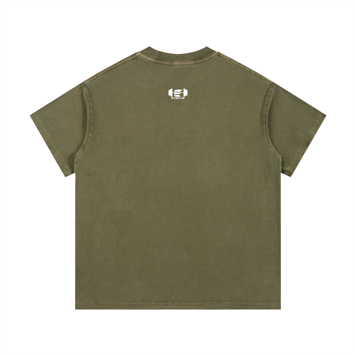 Evolve Essential Army Green Men’s Cotton Tee