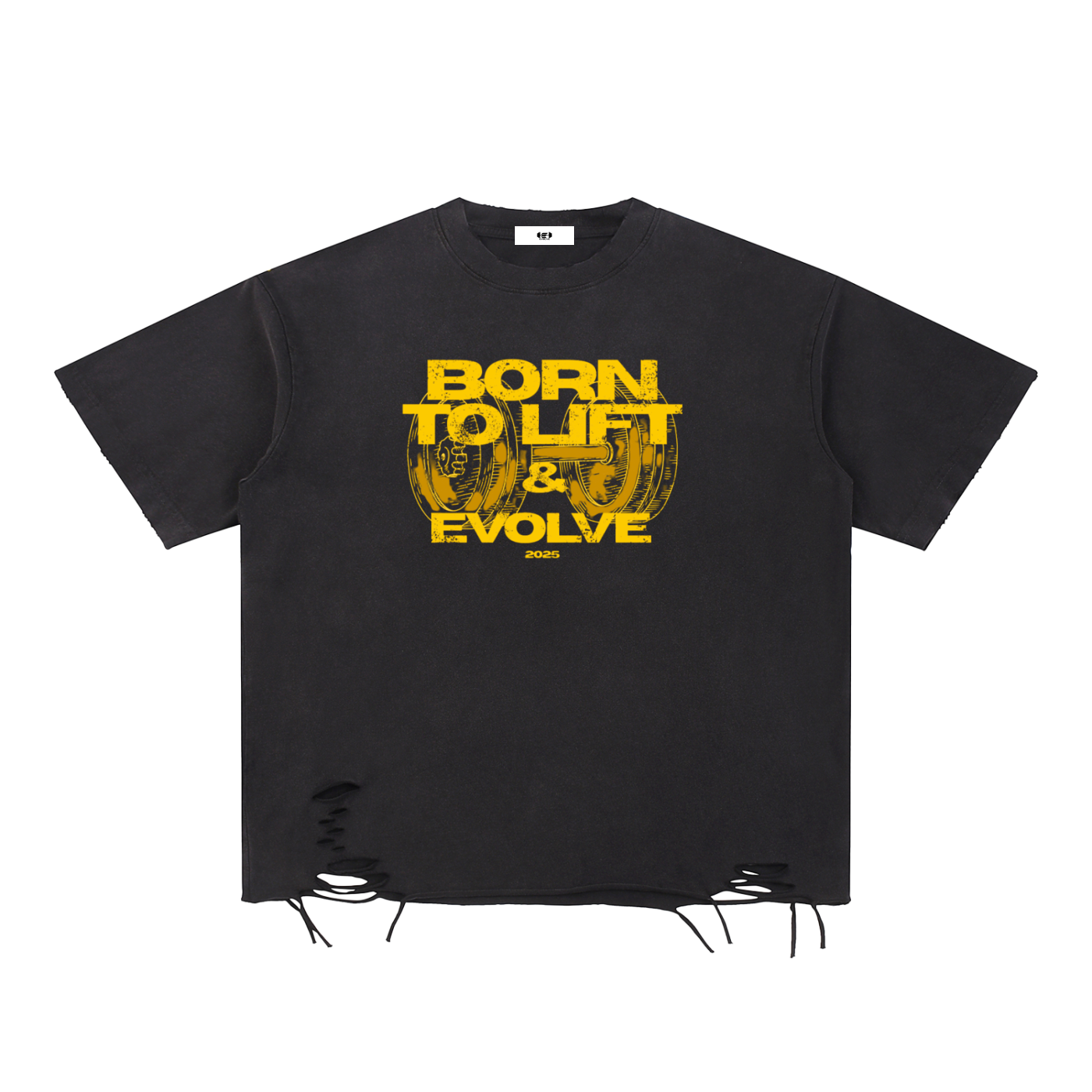 BORN TO LIFT – YELLOW LETTERED EDITION