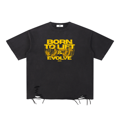 BORN TO LIFT – YELLOW LETTERED EDITION