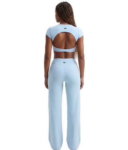 Open-Back Cropped Set