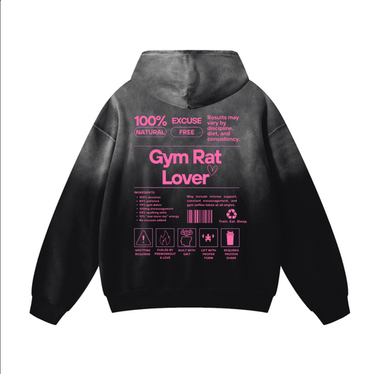 Gym Rat Lover Hoodie