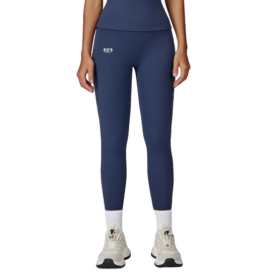 Evolve Women's Seamless Blue Leggings