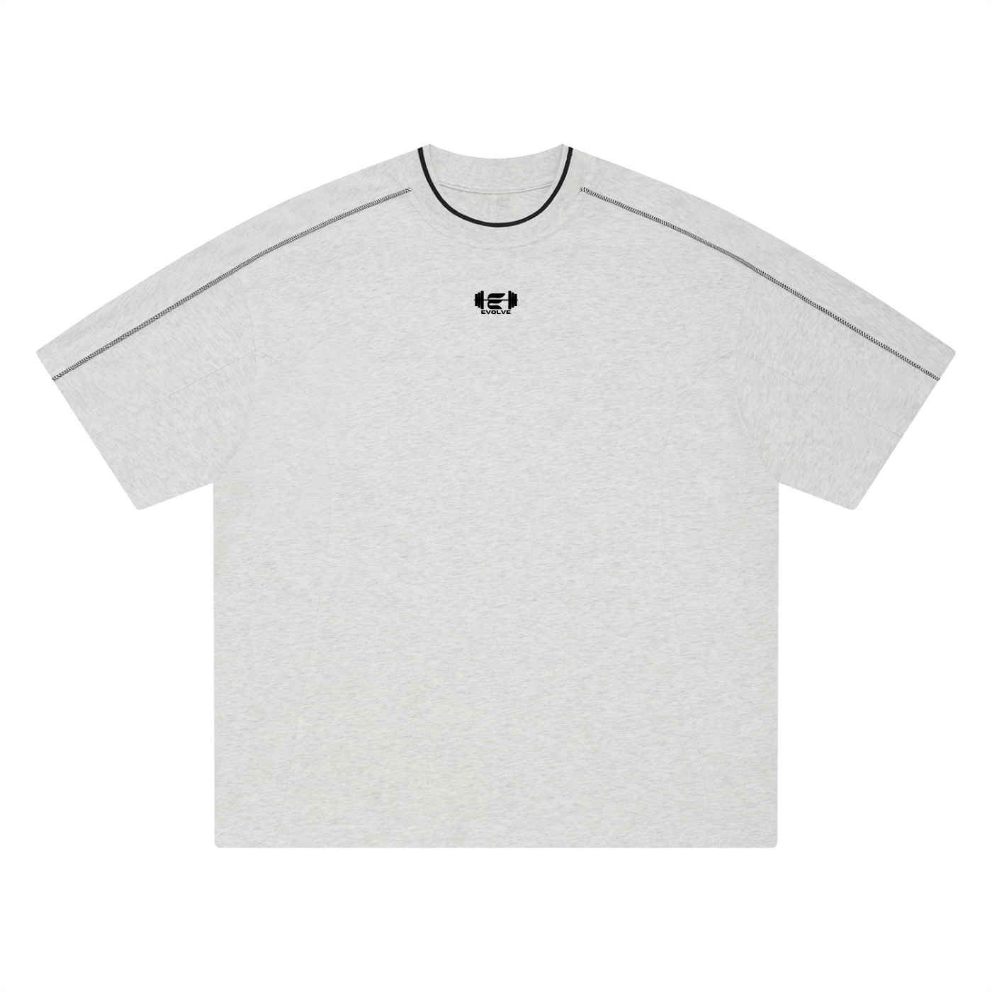 Oversized Contrast Basic Tee