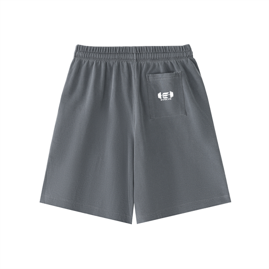Evolve Essential Grey Cotton Shorts
