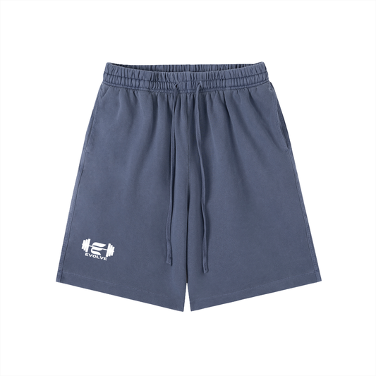 Evolve Essential Blue Cotton Shorts
