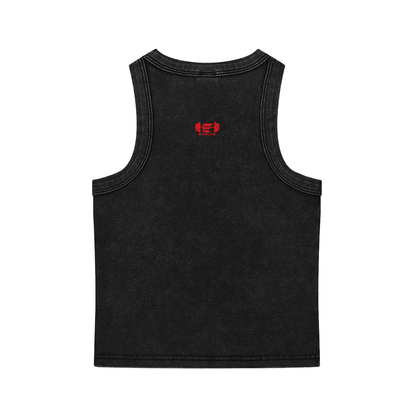 RED BORN TO LIFT WOMENS TANK TOP