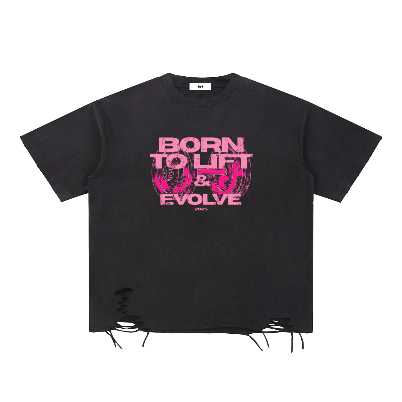BORN TO LIFT – PINK LETTERED EDITION