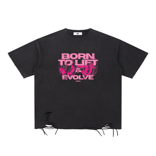 BORN TO LIFT – PINK LETTERED EDITION