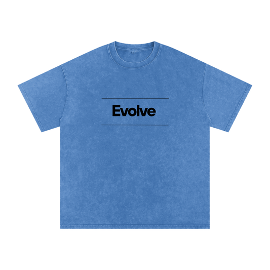 Gym Rat Washed Blue Tee