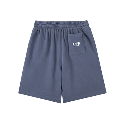 Evolve Essential Blue Cotton Shorts