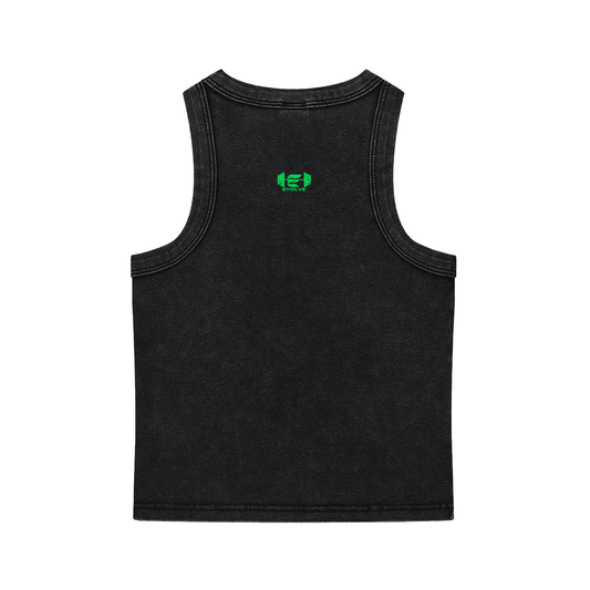 GREEN BORN TO LIFT WOMEN’S TANK TOP