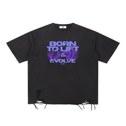 BORN TO LIFT - PURPLE LETTERED EDITION