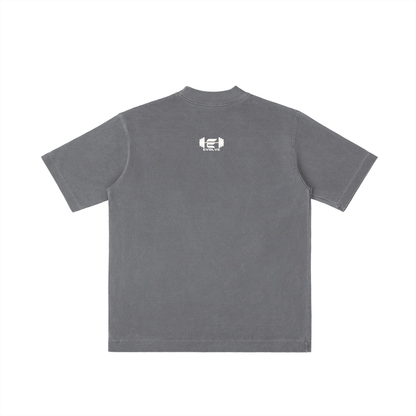 Evolve Daily Oversize Tee – White Lettered Edition