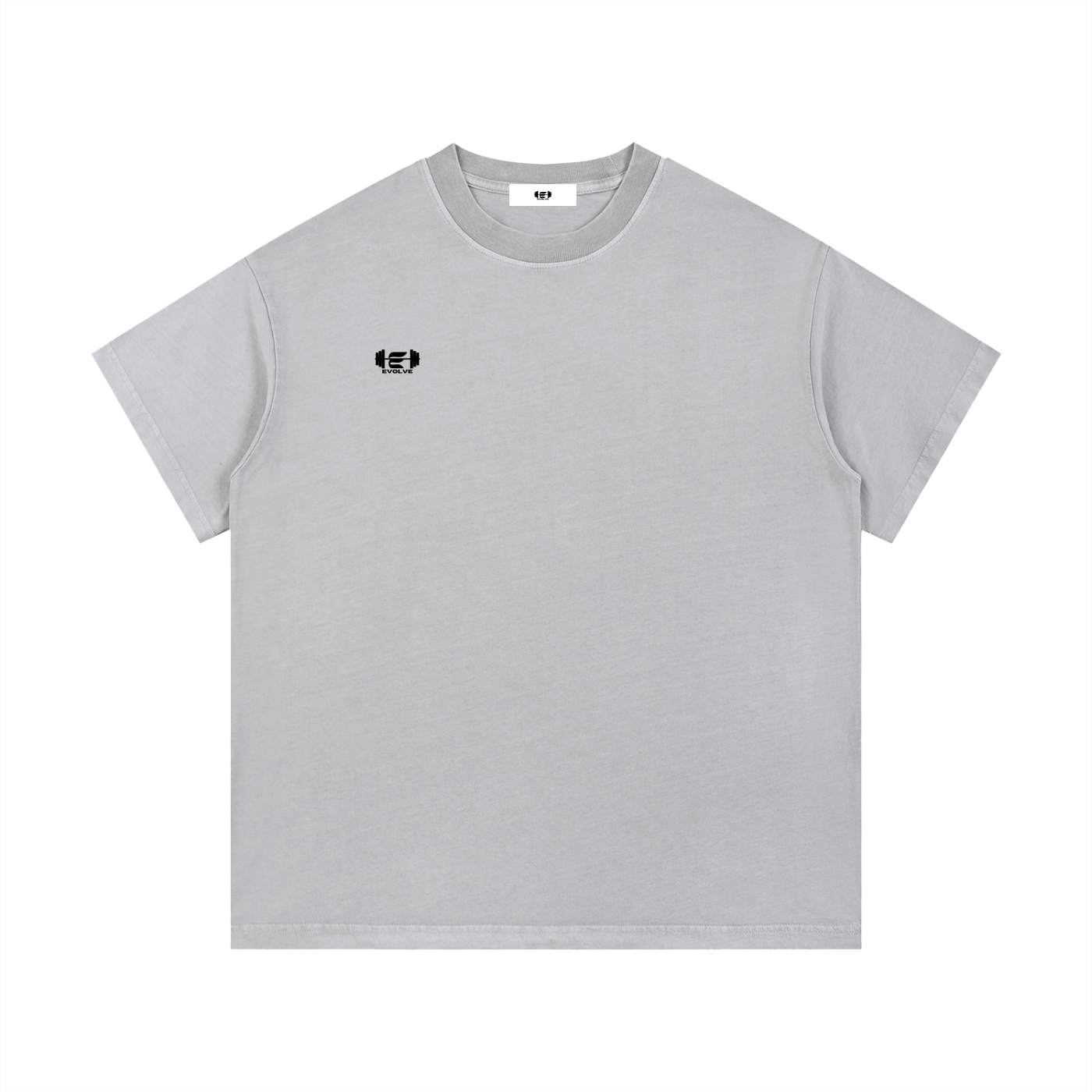 Evolve Essential Grey Men’s Cotton Tee