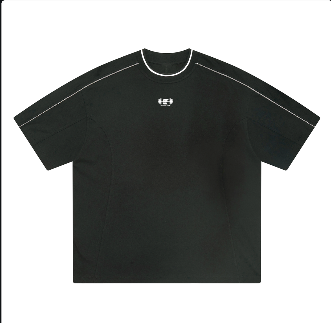 Oversized Contrast Basic Tee