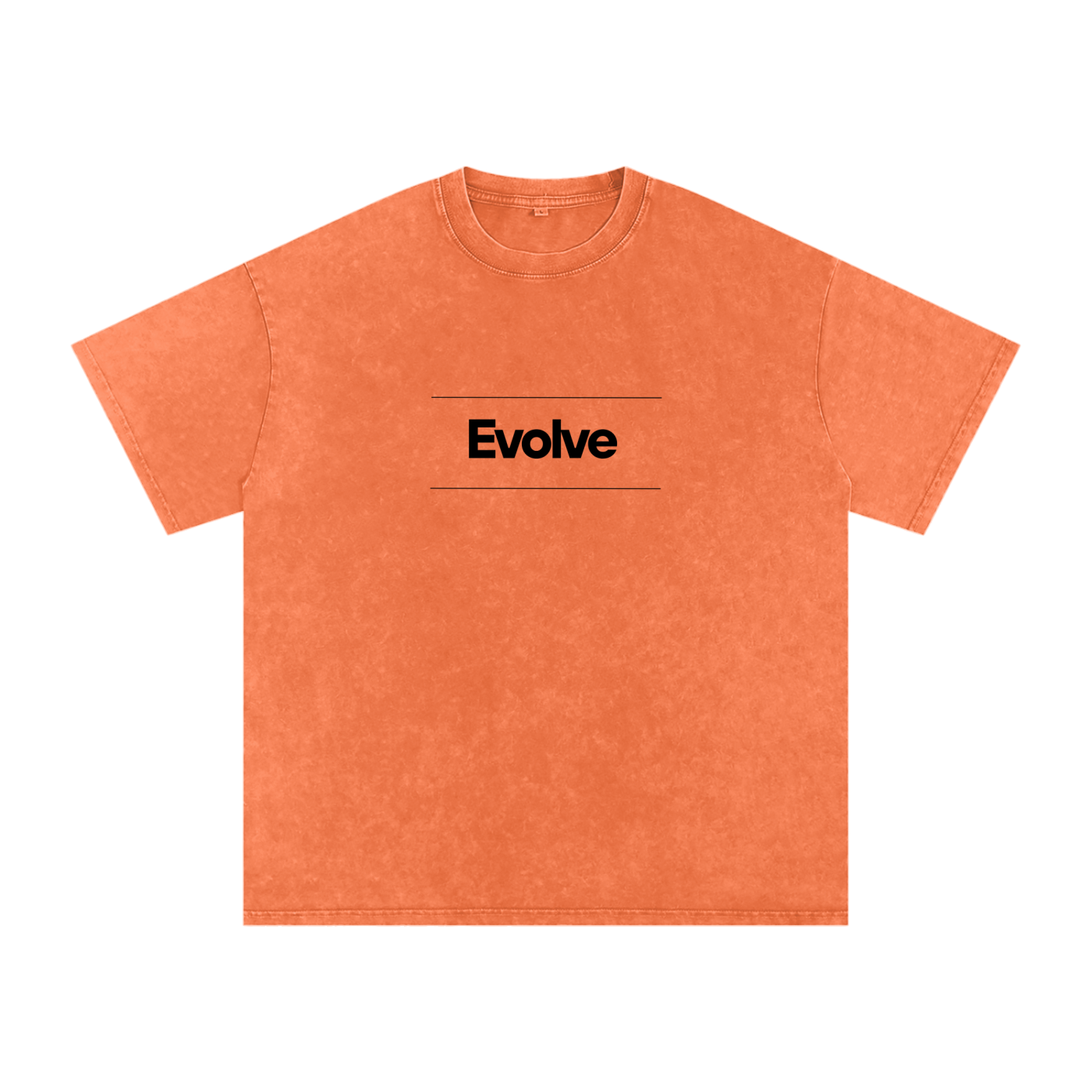 Gym Rat Washed Orange Tee