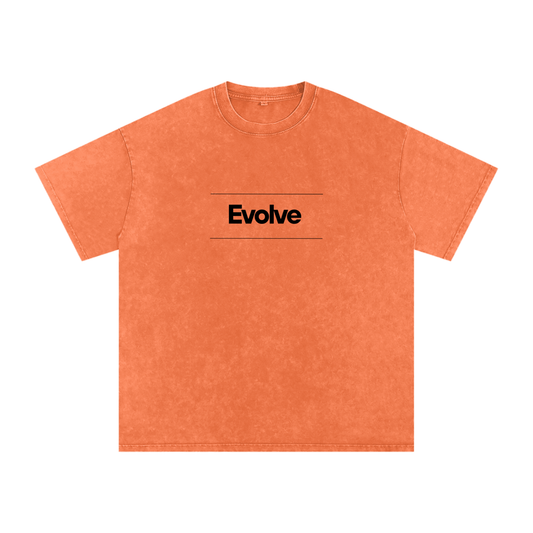 Gym Rat Washed Orange Tee