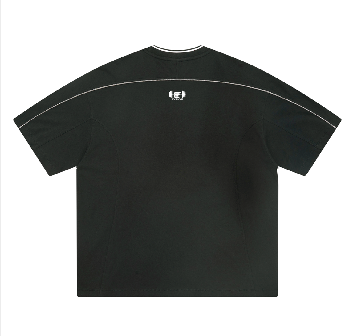 Oversized Contrast Basic Tee