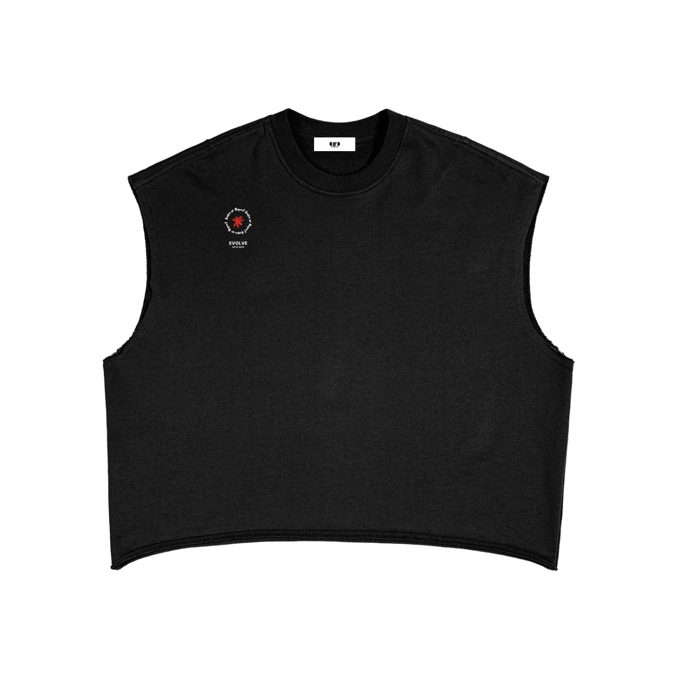 Evolve or Repeat Boxed Muscle Tee