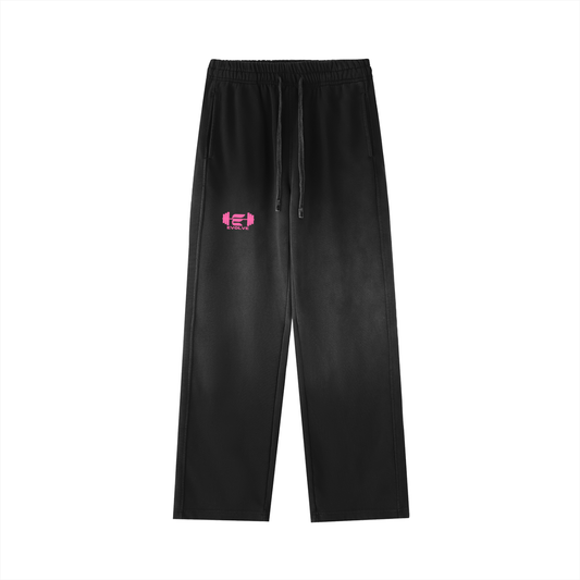 Evolve Gym Rat Lover Black Sweatpants
