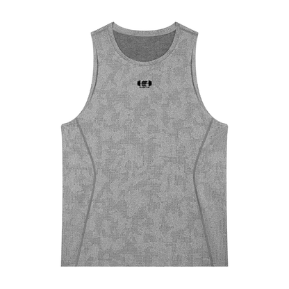 Men's Jacquard Performance Tank Top