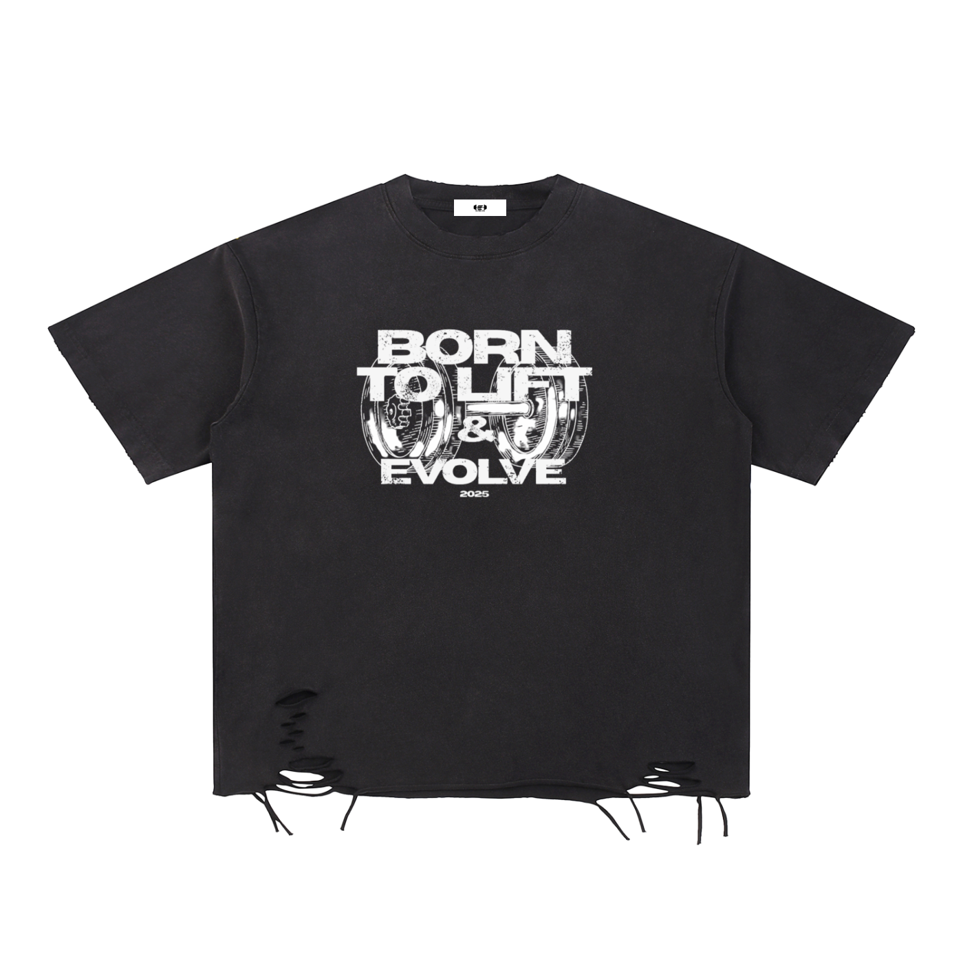 BORN TO LIFT – WHITE LETTERED EDITION