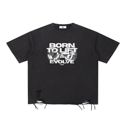 BORN TO LIFT – WHITE LETTERED EDITION