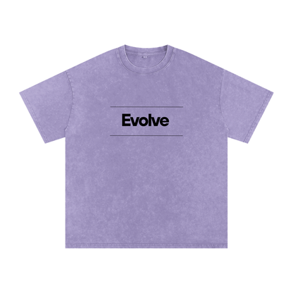 Gym Rat Lavender Washed Tee