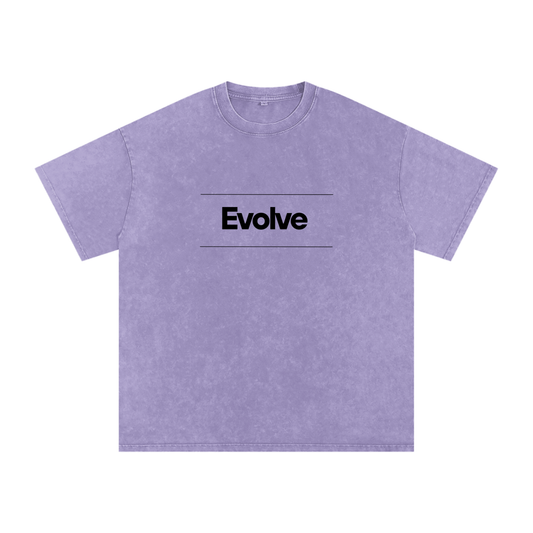 Gym Rat Lavender Washed Tee