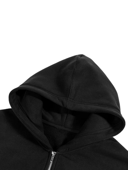 Evolve Daily Fleece Cropped Zip-Up Hoodie